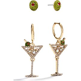 BaubleBar BaubleBar Dirty Martini Set of 2 Earrings