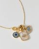 BaubleBar BaubleBar Evil Eye Charm Necklace in Gold, Women's at Urban Outfitters - 2