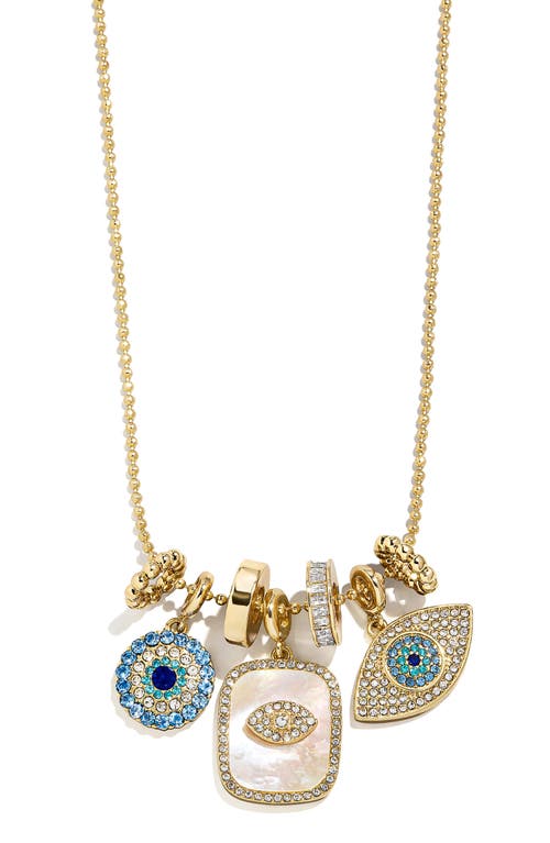 BaubleBar BaubleBar Evil Eye Multicharm Necklace