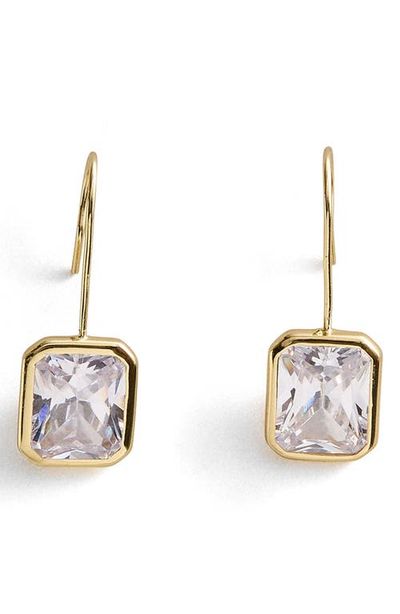 BaubleBar BaubleBar Fallon Bezel Drop Earrings