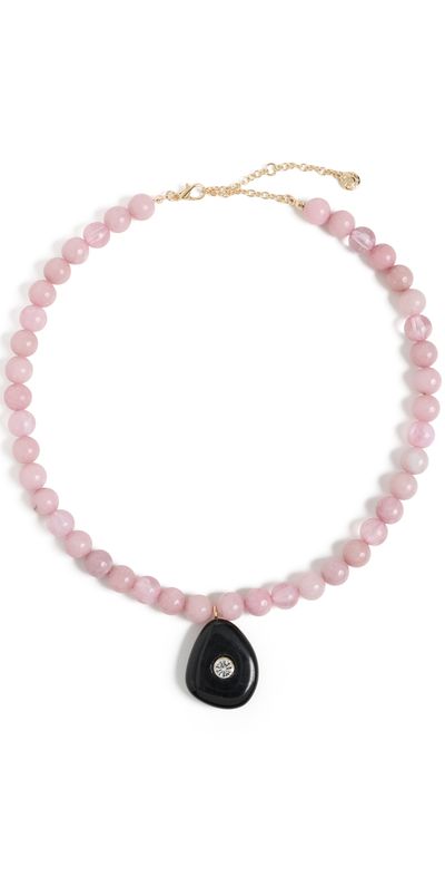 BaubleBar BaubleBar Jamie Semi-Precious Beaded Necklace Multi One