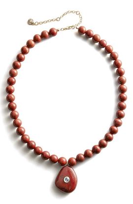 BaubleBar BaubleBar Jamie Semi-Precious Beaded Pendant Necklace