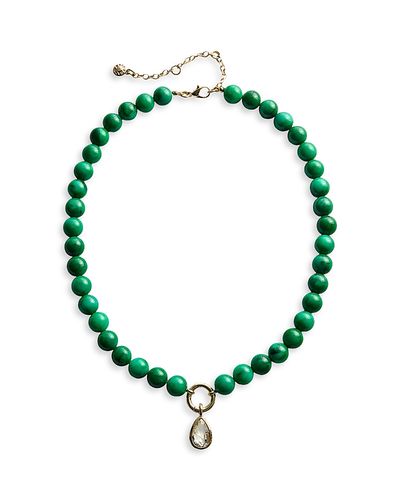 Baublebar Baublebar Janette Beaded Ring Necklace, 17