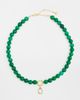 BaubleBar BaubleBar Janette Beaded Ring Necklace Dark Green One - 2