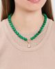 BaubleBar BaubleBar Janette Beaded Ring Necklace Dark Green One - 3