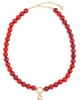 BaubleBar BaubleBar Janette Beaded Ring Necklace Red One - 1