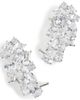 BaubleBar BaubleBar Jazz Crystal Crawler Earrings Silver One - 1
