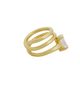 BaubleBar BaubleBar Jennifer Gold Spiral Ring - 2