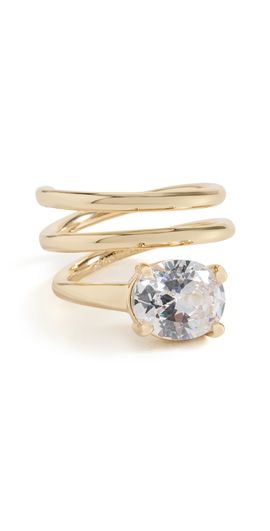 BaubleBar BaubleBar Jennifer Gold Spiral Ring Gold