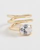 BaubleBar BaubleBar Jennifer Gold Spiral Ring Gold - 2