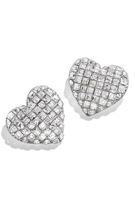 BaubleBar BaubleBar Jill Heart Stud Earrings