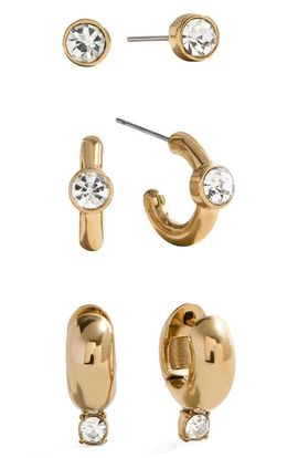 BaubleBar BaubleBar Katie Gold Earrings Set