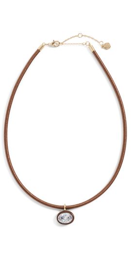 BaubleBar BaubleBar Lindsey Crystal Collar Necklace Brown One