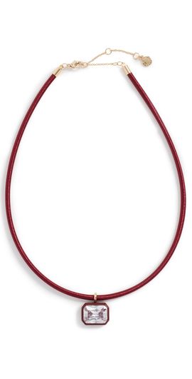 BaubleBar BaubleBar Lindsey Crystal Collar Necklace Red One