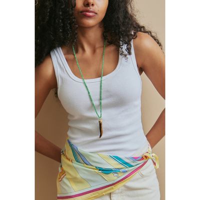 BaubleBar BaubleBar Maeve Semiprecious Pendant Necklace