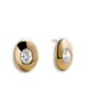 Baublebar Baublebar Maude Cubic Zirconia Oval Stud Earrings - 1