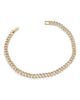 BaubleBar BaubleBar Miley Pavé Curb Chain Bracelet - 1