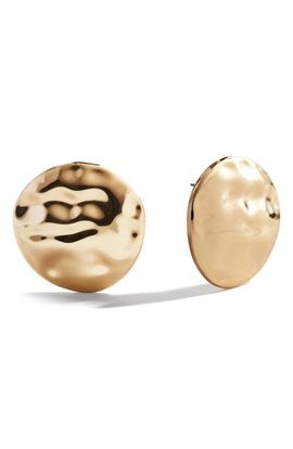 BaubleBar BaubleBar Odette Hammered Disc Earrings