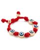 BaubleBar BaubleBar Open Evil Eye Bracelet Red One - 1