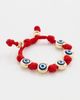 BaubleBar BaubleBar Open Evil Eye Bracelet Red One - 2