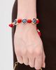 BaubleBar BaubleBar Open Evil Eye Bracelet Red One - 3