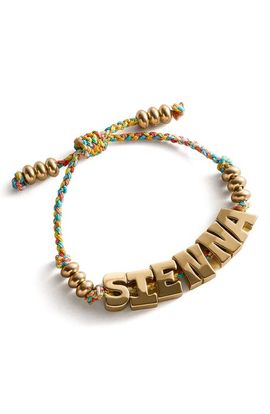 BaubleBar BaubleBar Oversized Waterproof Name Cord Bracelet