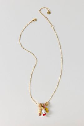 BaubleBar BaubleBar Peanuts Charm Necklace in Gold, Women's at Urban Outfitters
