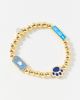 BaubleBar BaubleBar Penn State University Mix Beaded Bracelet in Blue, Women's at Urban Outfitters - 1