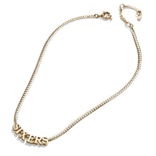 BaubleBar BaubleBar Philadelphia 76ers Team Chain Necklace