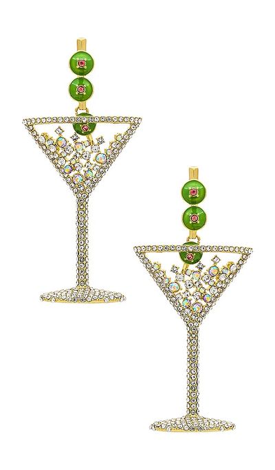 BaubleBar BaubleBar Pimento Memento Martini Earrings