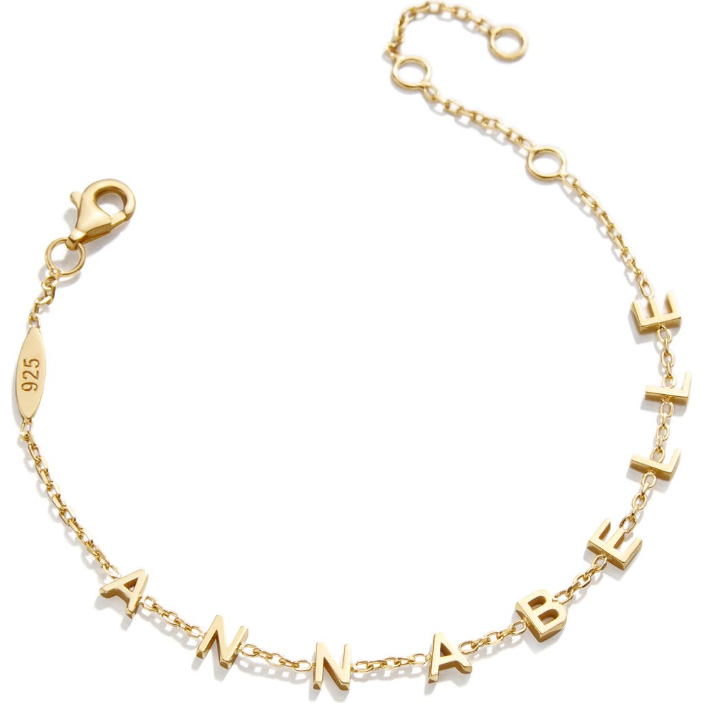 BaubleBar BaubleBar Pisa Custom Letter Charm Bracelet