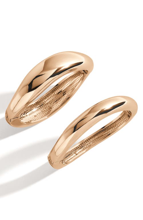 BaubleBar BaubleBar Priya Set of 2 Hinge Bangles