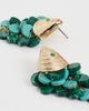 BaubleBar BaubleBar Ripple Effect Fish Earrings Green One - 4