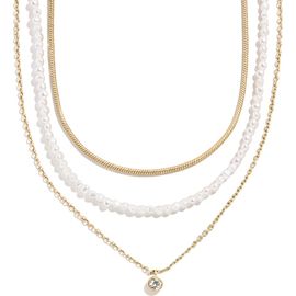 BaubleBar BaubleBar Rue Set of 3 Waterproof Necklaces