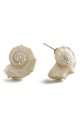 BaubleBar BaubleBar Santana Faux Pearl Statement Earrings