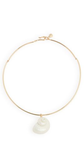BaubleBar BaubleBar Santana Shell Collar Necklace Pearl One