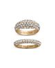 Baublebar Baublebar Shannon Crystal Stacking Ring Set - 5