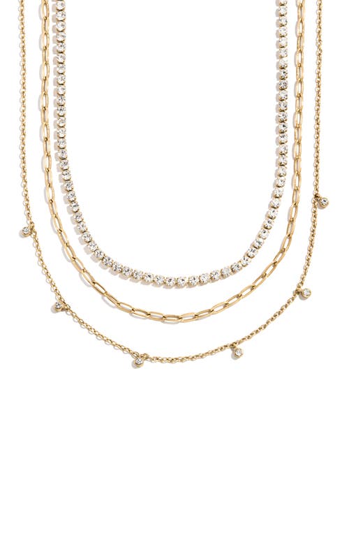 BaubleBar BaubleBar Tate Set of 3 Waterproof Necklaces