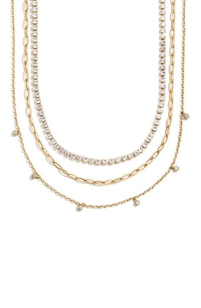 BaubleBar BaubleBar Tate Set of 3 Waterproof Necklaces
