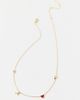 BaubleBar BaubleBar University of Alabama Spaced Charm Necklace in Red, Women's at Urban Outfitters - 2