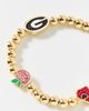 BaubleBar BaubleBar University Of Georgia Mix Beaded Bracelet in Red, Women's at Urban Outfitters - 2