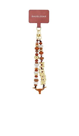 BaubleBar BaubleBar University Of Texas At Austin Beaded Phone Strap
