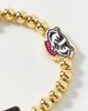BaubleBar BaubleBar University Of Wisconsin Mix Beaded Bracelet in Red, Women's at Urban Outfitters - 2