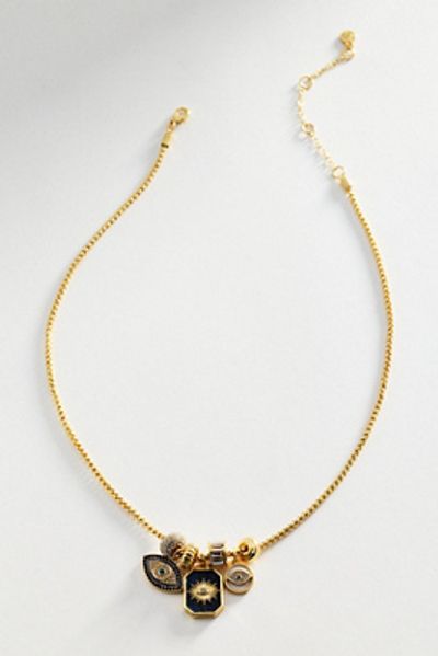 BaubleBar Evil Eye Charm Necklace