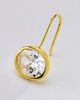 BaubleBar Fallon Bezel Oval French Hook Earrings - 2