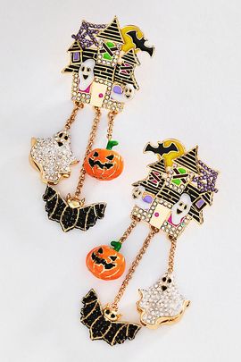 BaubleBar Halloween Drop Earrings