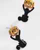 BaubleBar Pumpkin Cat Earrings - 1