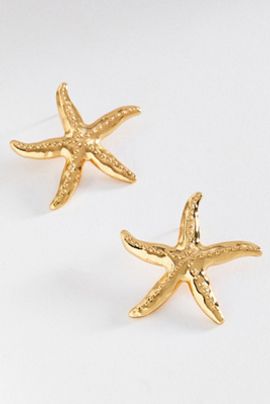 BaubleBar Swept Up Starfish Earrings