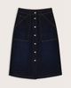 Baukjen Baukjen Bobbie Stretch Denim Midi Skirt - 2