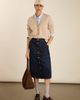 Baukjen Baukjen Bobbie Stretch Denim Midi Skirt - 3
